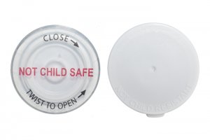 NON-Safety Caps- NOT Child Resistant